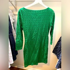 Banana Republic Jewel Tone Green Dress